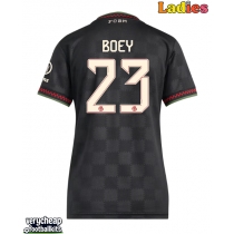 Bayern Munich Sacha Boey #23 Replica Third Shirt Ladies 2025-26 Short Sleeve